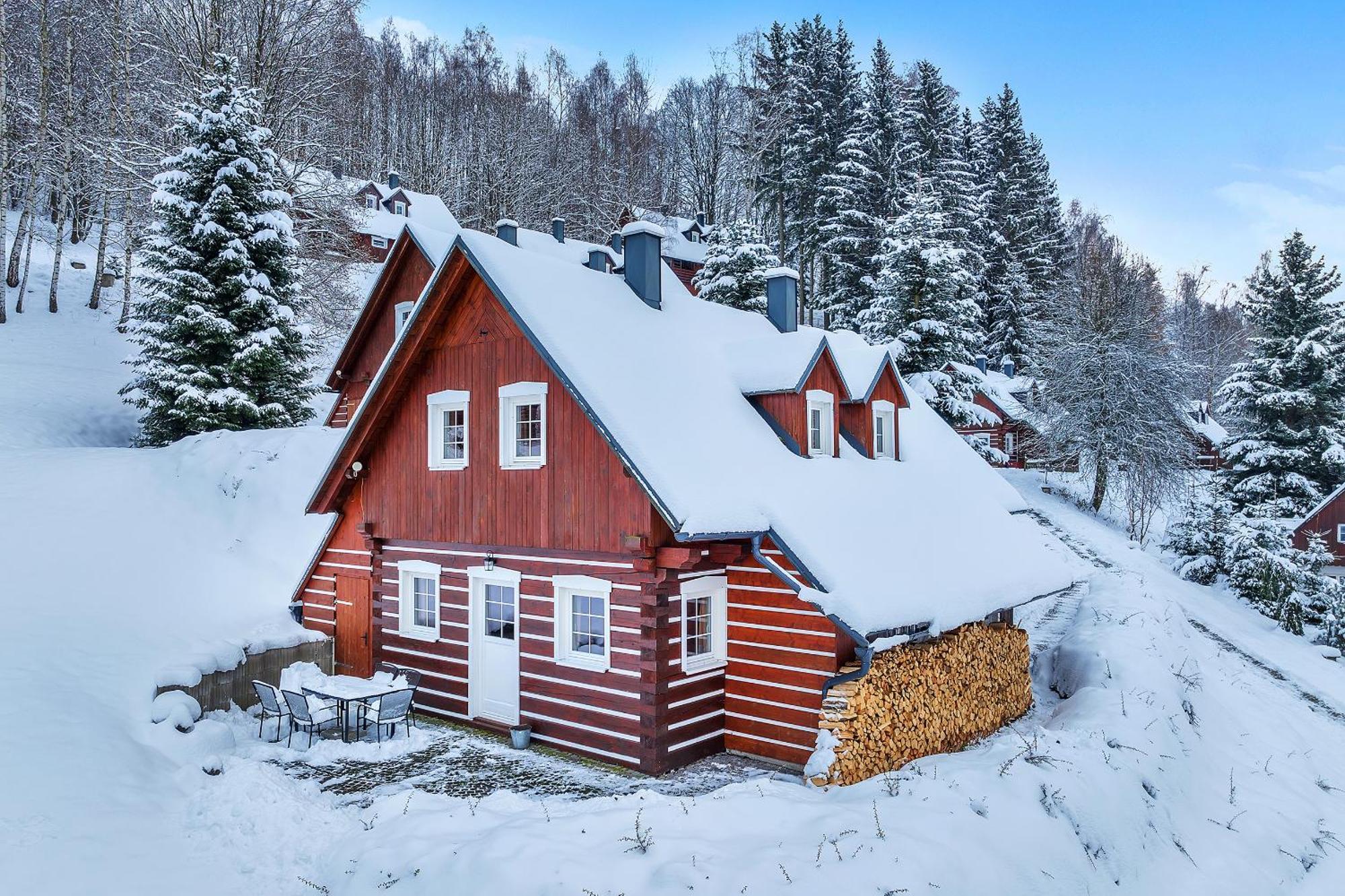 Modern chalet Na Zlatníku Zlata Olesnice  Exterior foto